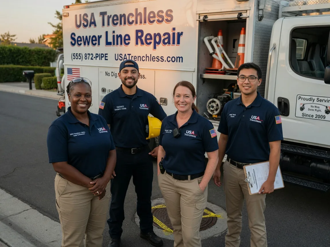 Sewer Line Repair company in Darfur, MN
